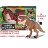 immagine del dinoauro T-Rex marrone e della confezione chiusa.