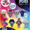 immagini dei 7 personaggi della collezione dei Trolls puzzle eraser