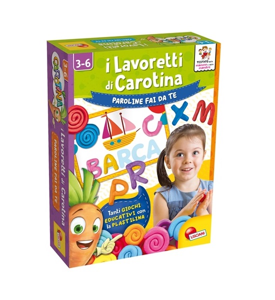 Lisciani codice 85545 I Lavoretti Di Carotina Paroline Fai Da Te