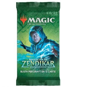 Magic Rinascita Di Zendikar Busta 15 Carte