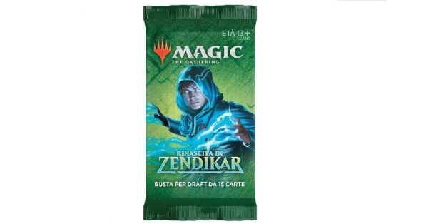 Magic Rinascita Di Zendikar Busta 15 Carte