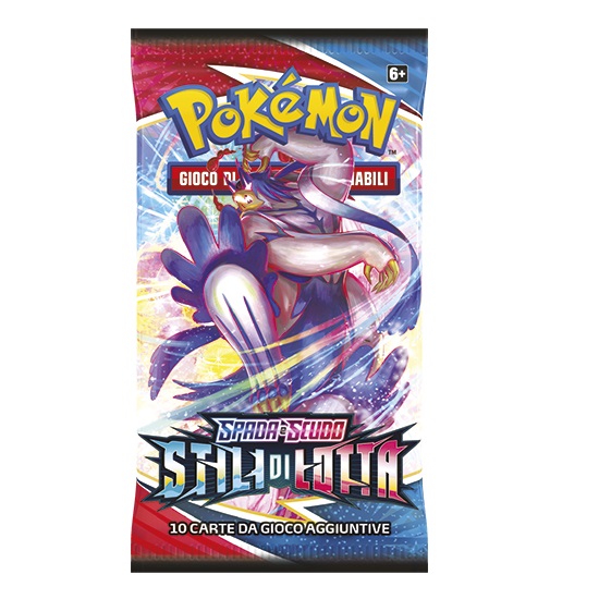 Pokemon Stili Di Lotta Bustina Carte