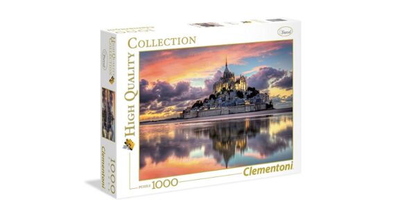 Clementoni Puzzle 1000 Pezzi Mont Saint Michel