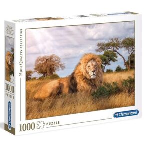 Clementoni Puzzle 1000 Pezzi The King Leone