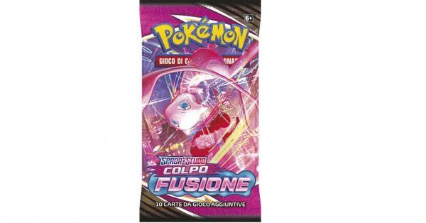 Pokemon Busta Colpo Fusione 10 Carte Ita