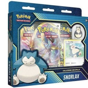 Pokemon Snorlax Mazzo Con Spilla