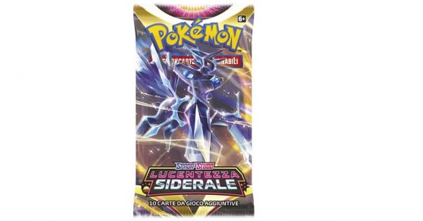 Pokemon Lucentezza Siderale Busta 10 Carte Ita