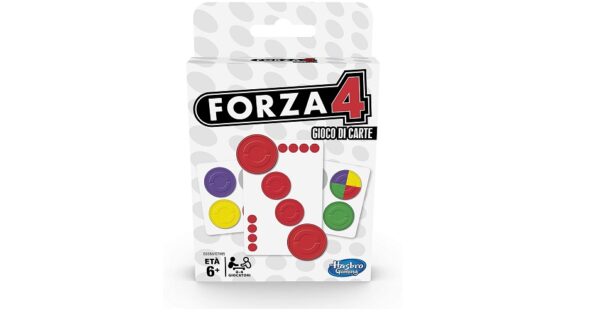 Hasbro Forza 4 Card Game Ita