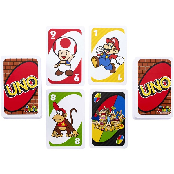 Mattel Carte Uno Super Mario 1