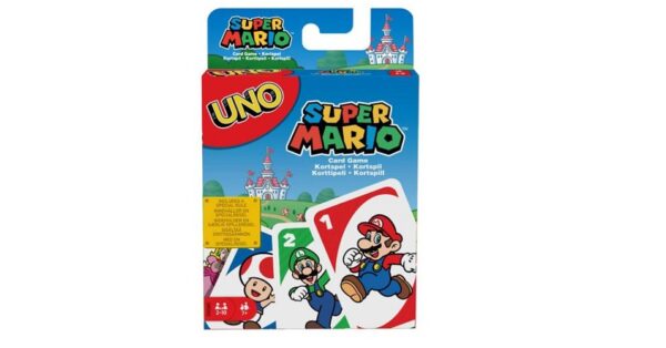 Mattel Carte Uno Super Mario