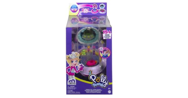 Polly Pocket Borsetta Doppia Sfera Ufo Hcg25