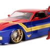 Jada Metals Marvel Captain Marvel & Ford Mustang Mach