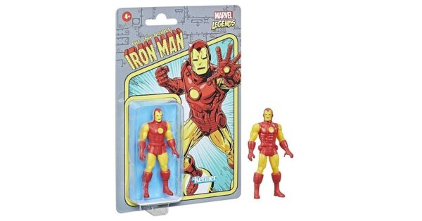 Marvel Legends Retro Series Iron Man 15x23 Cm 1