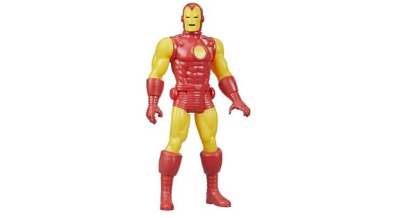 Marvel Legends Retro Series Iron Man 15x23 Cm 2