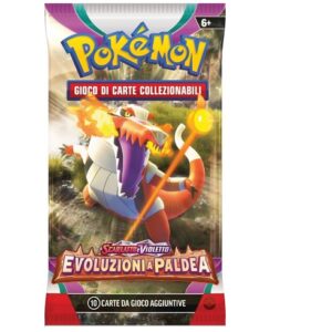 Pokemon Scarlatto Violetto Evoluzioni A Paldea Busta 10 Carte Ita