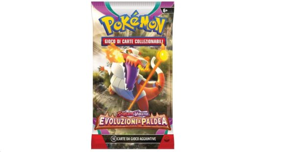 Pokemon Scarlatto Violetto Evoluzioni A Paldea Busta 10 Carte Ita