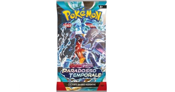 Pokemon Paradosso Temporale Busta Da 10 Carte Ita