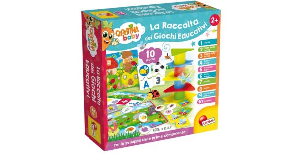 Carotina Baby Raccolta Giochi Educiativi Lisciani Codice 95117