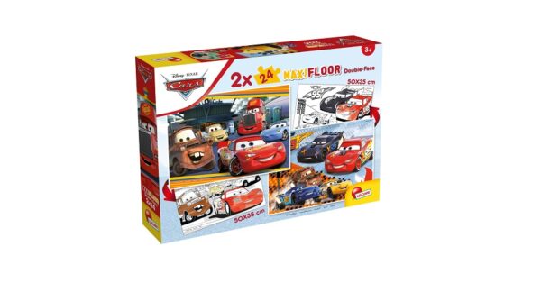 Cars Puzzle Maxi Floor 2x24 Pezzi Lisciani Codice 91713