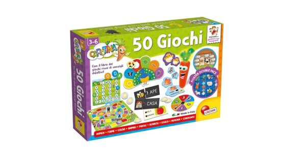 Carotina Penna Parlante Scatola 50 Giochi