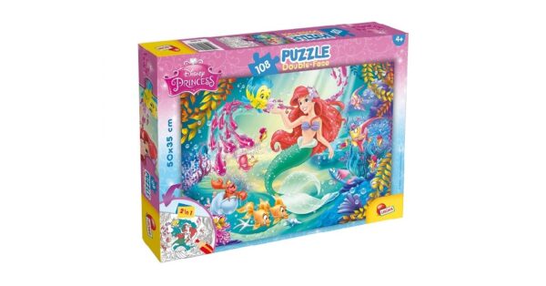 Little Mermaid Puzzle Df Plus 108 Pezzi Lisciani Codice 48069