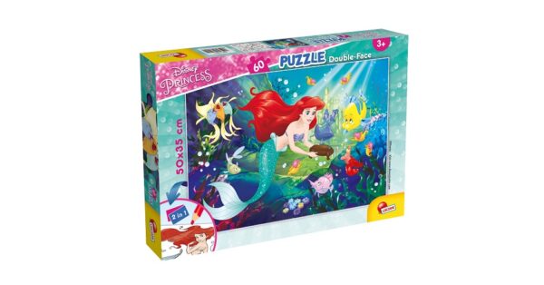 Little Mermaid Puzzle Df Plus 60 Pezzi Lisciani Codice 74051