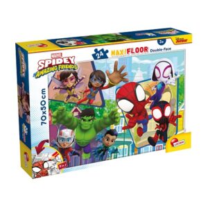 Spidey Amazing Friends Puzzle Maxi Floor 24 Pz Lisciani Codice 99726