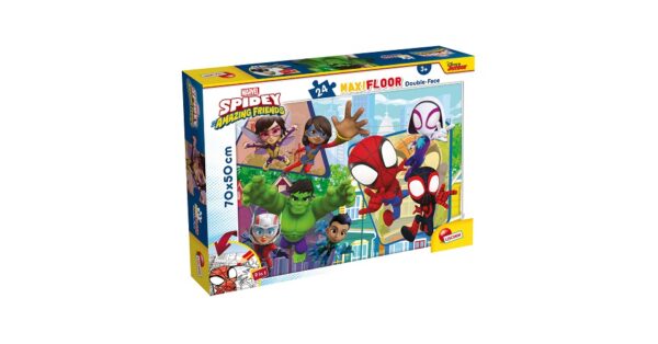 Spidey Amazing Friends Puzzle Maxi Floor 24 Pz Lisciani Codice 99726