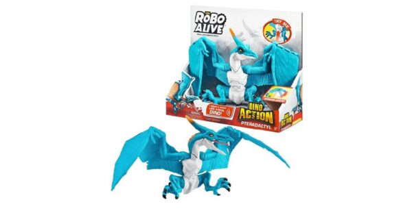 Zuru Robo Dino Action Figure With Sound Pterodactyl 23x27cm