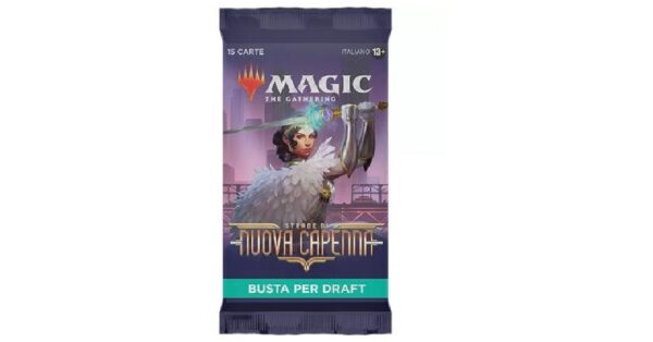 magic strade di nuova capenna draft booster da 15 carte ita