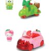 hello kitty apple coupe & keroppi coconut scooter