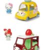 hello kitty cupcake microvan & melody strawberry truck