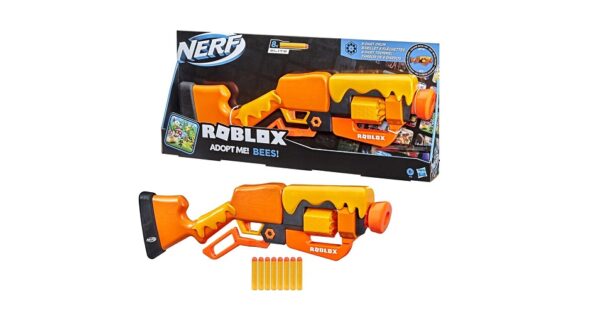 nerf roblox adopt me bees blaster misure 30 x 66