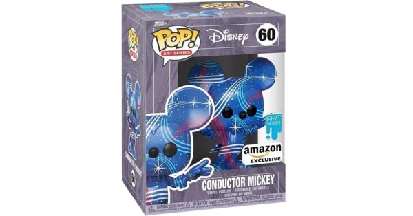 funko pop! artist series: dtv disney conductor mickey