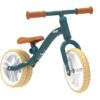 bicicletta dell'equilibrio senza pedali yvelo junior air verde scuro