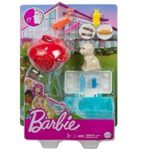 barbie playset barbecue con accessori e cagnolino mattel grg76