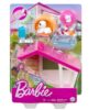 barbie playset casetta per cani con accessori e cuccioli mattel grg78