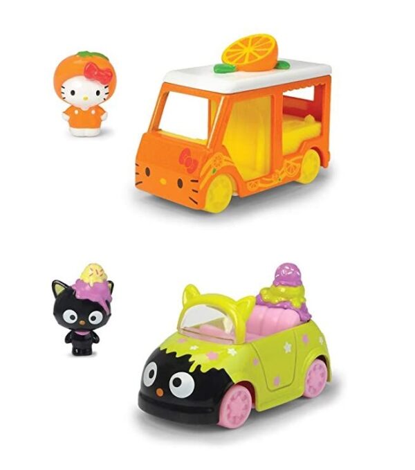 hello kitty orange truck & chocolat ice cream coupe