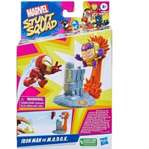 marvel stunt squad iron man vs. m.o.d.o.k