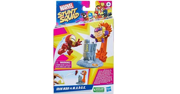 marvel stunt squad iron man vs. m.o.d.o.k