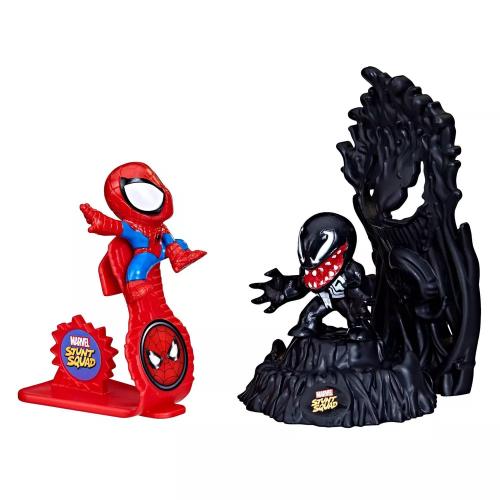 marvel stunt squad spiderman vs. venom