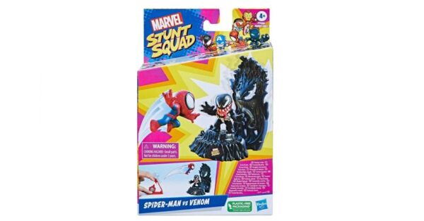 marvel stunt squad spiderman vs. venom