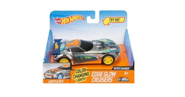 hot wheels edge glow cruiser nerve hammer luci & suoni