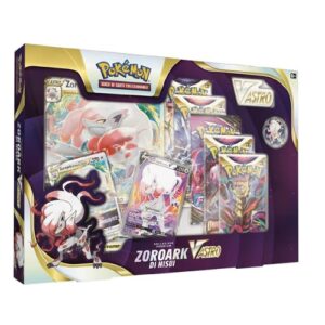 pokemon collezione premium zoroark di hisui v astro ita