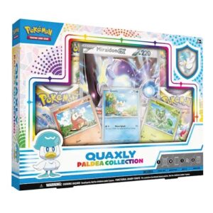 pokemon collezione miraidon paldea quaxly ita