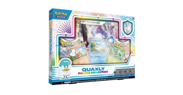 pokemon collezione miraidon paldea quaxly ita