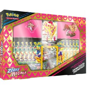 pokemon collezione zenit regale zamazenta con statuina ita