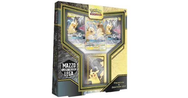 pokemon mazzo lotte di lega pikachu e zekrom gx ita