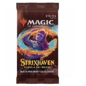 magic strixhaven busta per draft da 15 carte ita