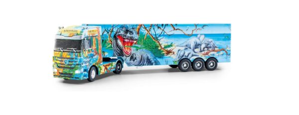 revell rc show truck mercedes benz actros dino express scala 1:32